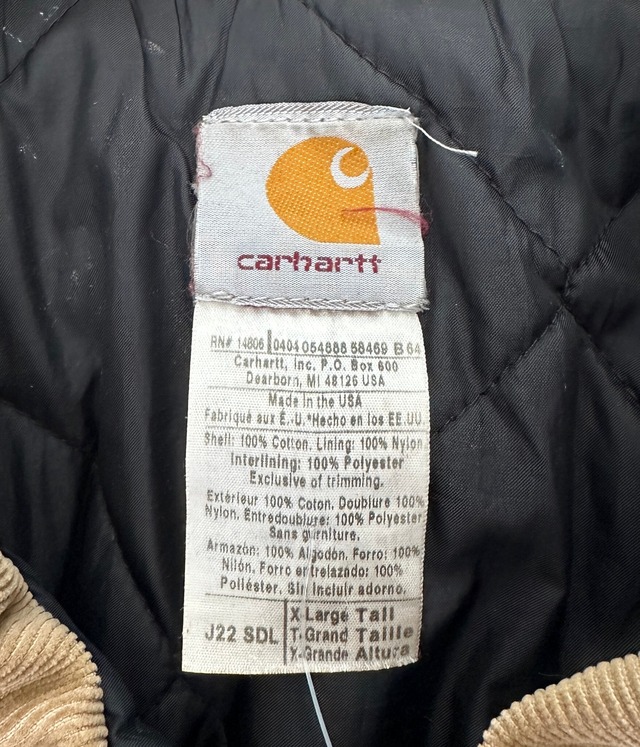 -Carhartt- Vintage 00s XL Traditional Jacket