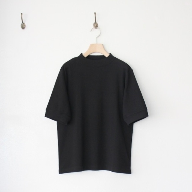 FABRIQUE en planete terre　rib mock neck short sleeve（リブモックネックショートスリーブ）