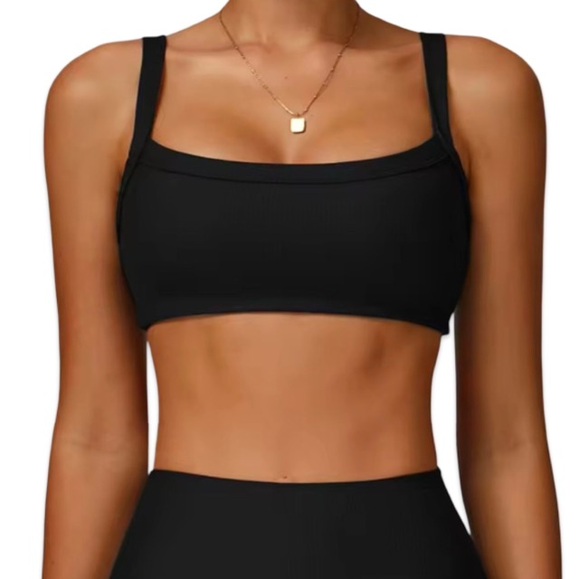 リブブラトップ　ブラック