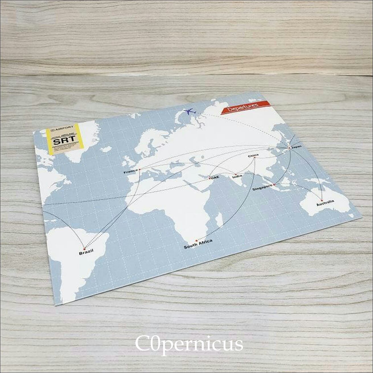 ブックギフトバッグ(地図) /地図柄 C0pernicus 封筒