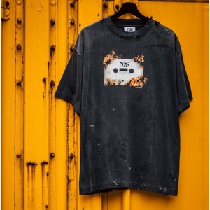 【SAINT Mxxxxxx】SM-HR1-0000-C20/NAS_SS TEE/BLACK