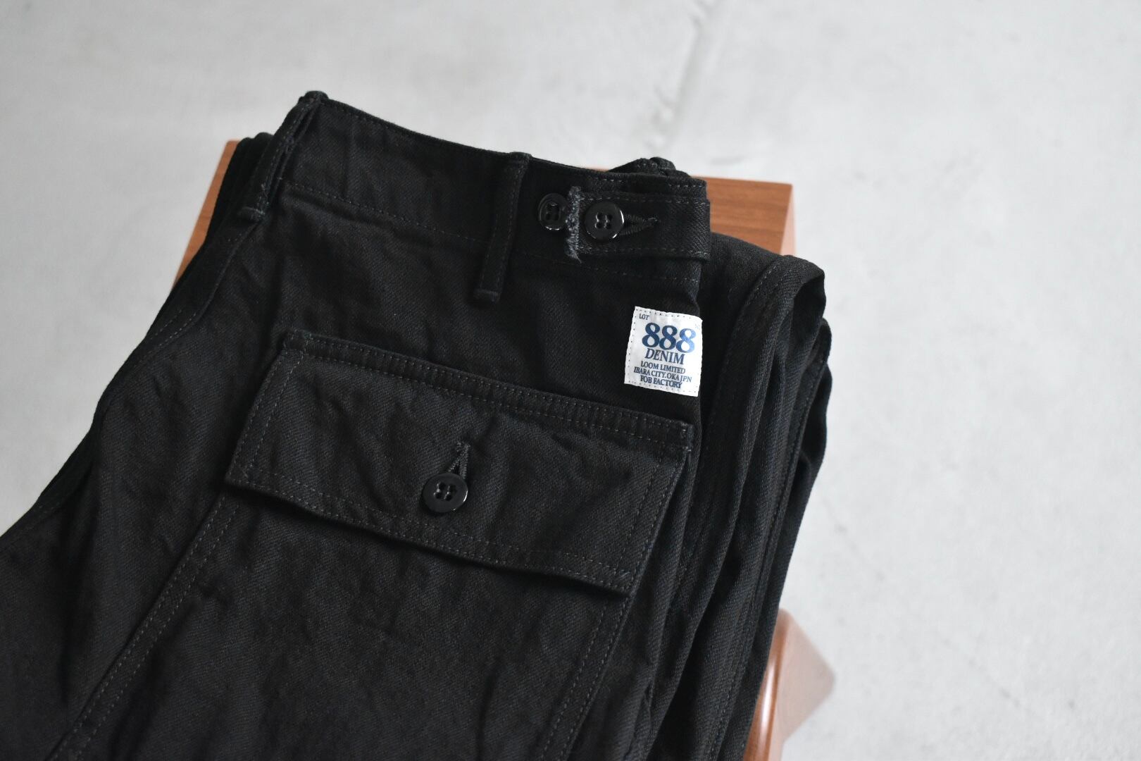 FOB FACTORY | 888 DENIM BAKER PANTS デニム ベイカーパンツ