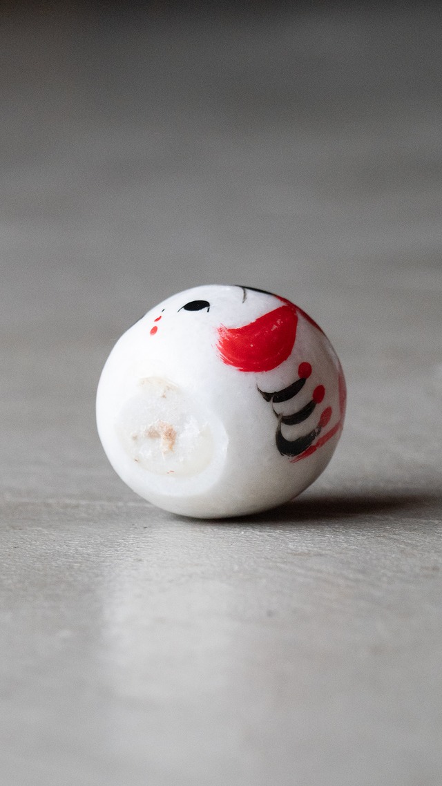 unknown 1970s Stone Kokeshi doll head