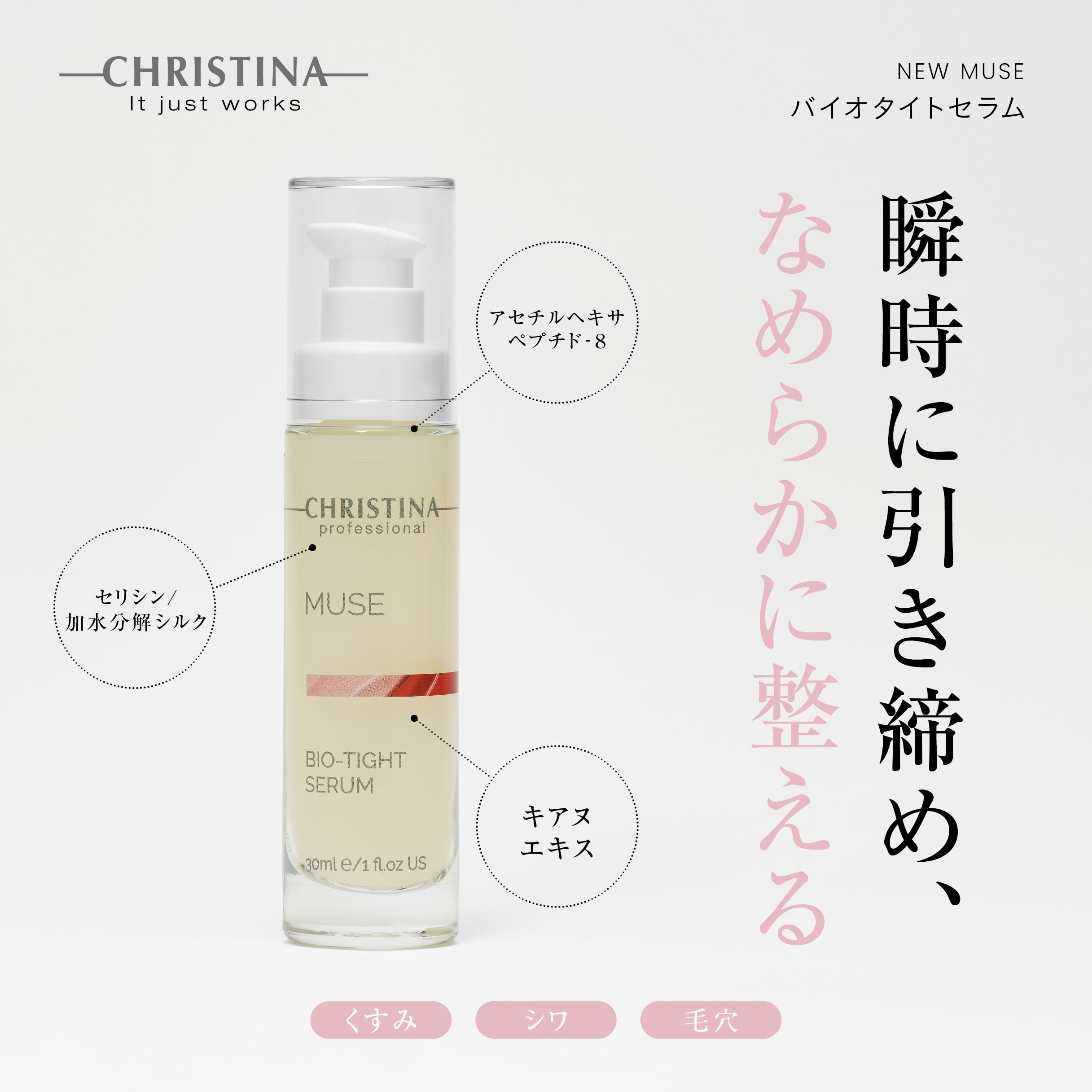 CHRISTINA】バイオタイトセラム【N-MUSE】 | BEAUTE SHOP