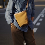 E R A. BUBBLE CALF ROLLTOP BAG 3L S007