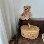 蓋付きバスケット 収納バスケット テーブル収納 整理 リモコン収納 モダン