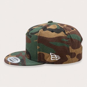 SANPACHI REGION SNAPBACK CAP WOODLAND CAMO