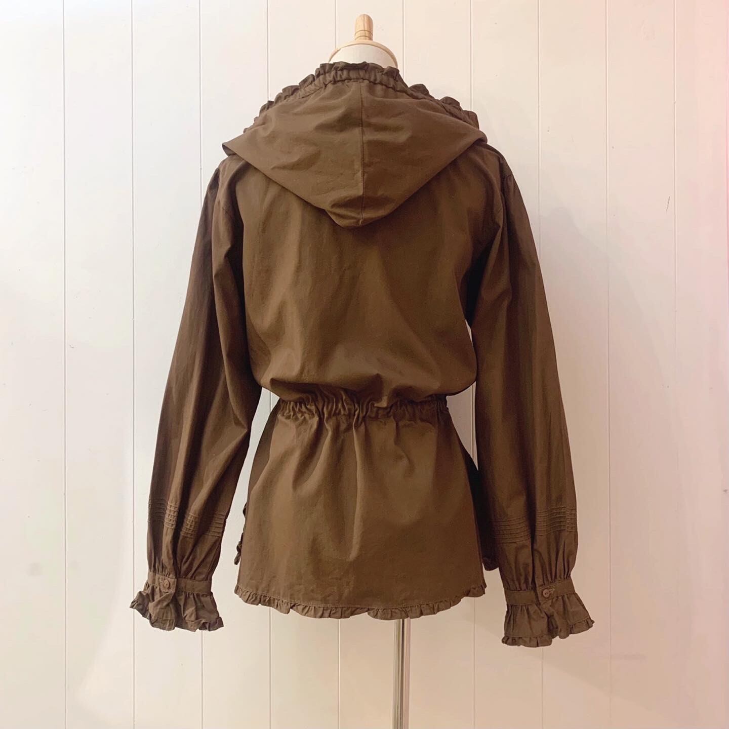 remake : chocolate brownie apron set up