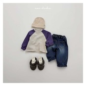 【取寄】aou studio ファインラグランロンT|冬服|韓国子供服