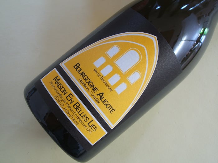 ブルゴーニュ・アリゴテ 白 2020年 メゾン・アン・ベル・リ