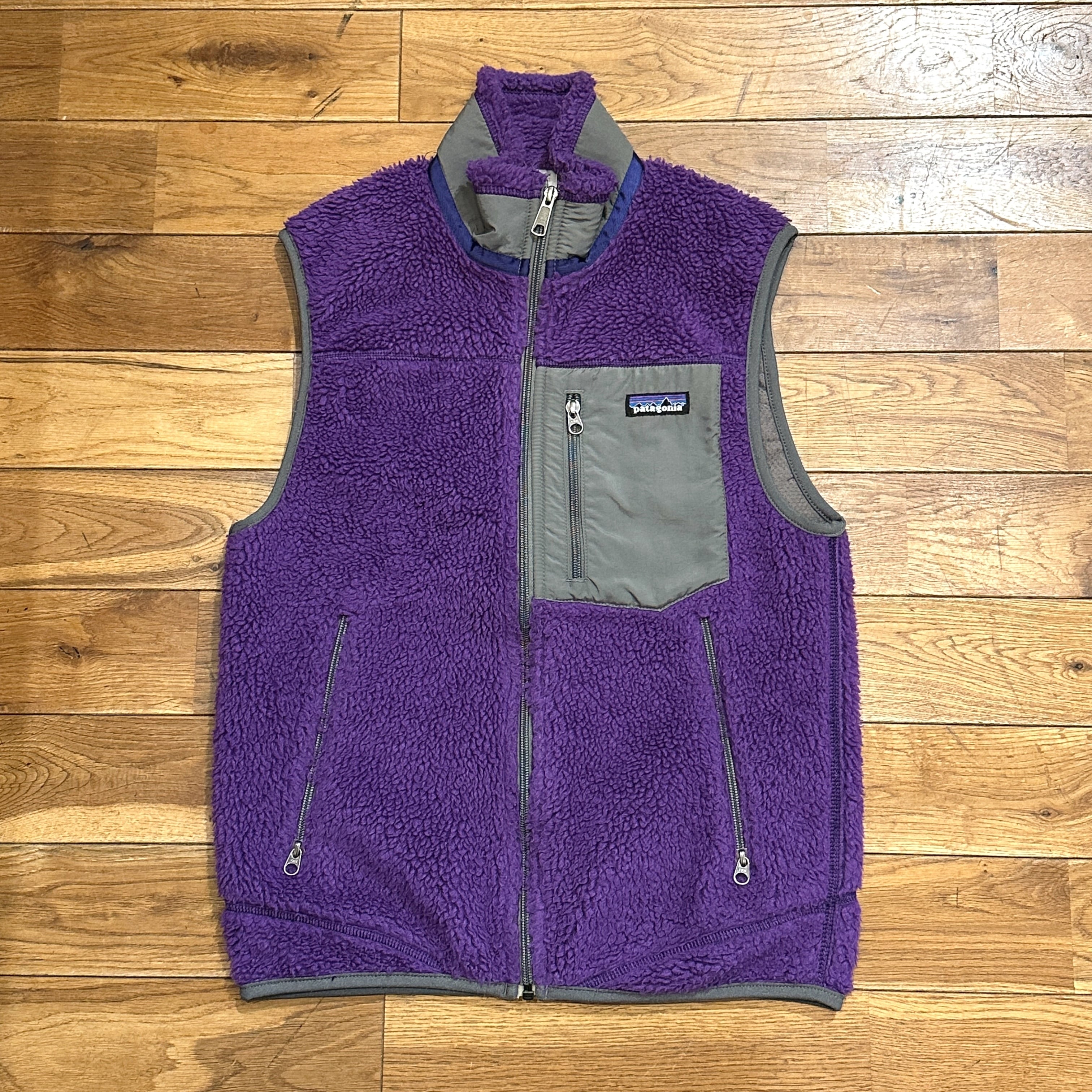 Patagonia レトロX ベスト　パープル 中古・古着通販】Patagonia (パタゴニア) レトロXベスト パープル
