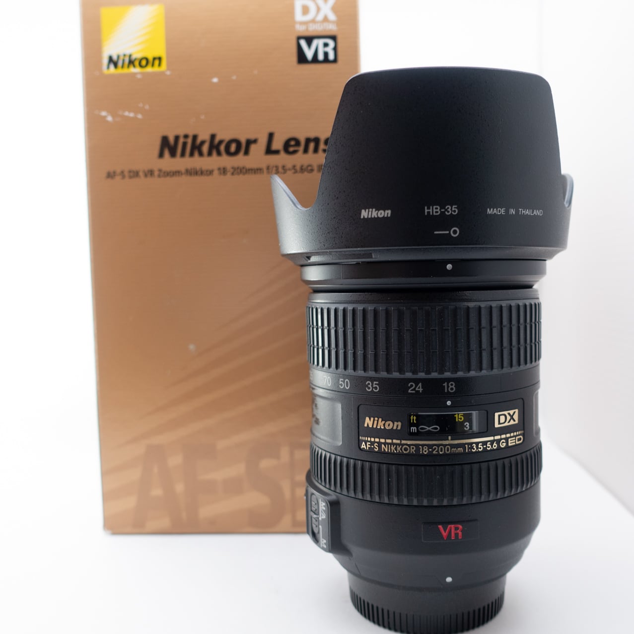 Nikon AF-S DX NIKKOR 18-200mm f/3.5-5.6G ED VR Zoom Lens from JAPAN #0125 |  JJ-RISE powered by BASE