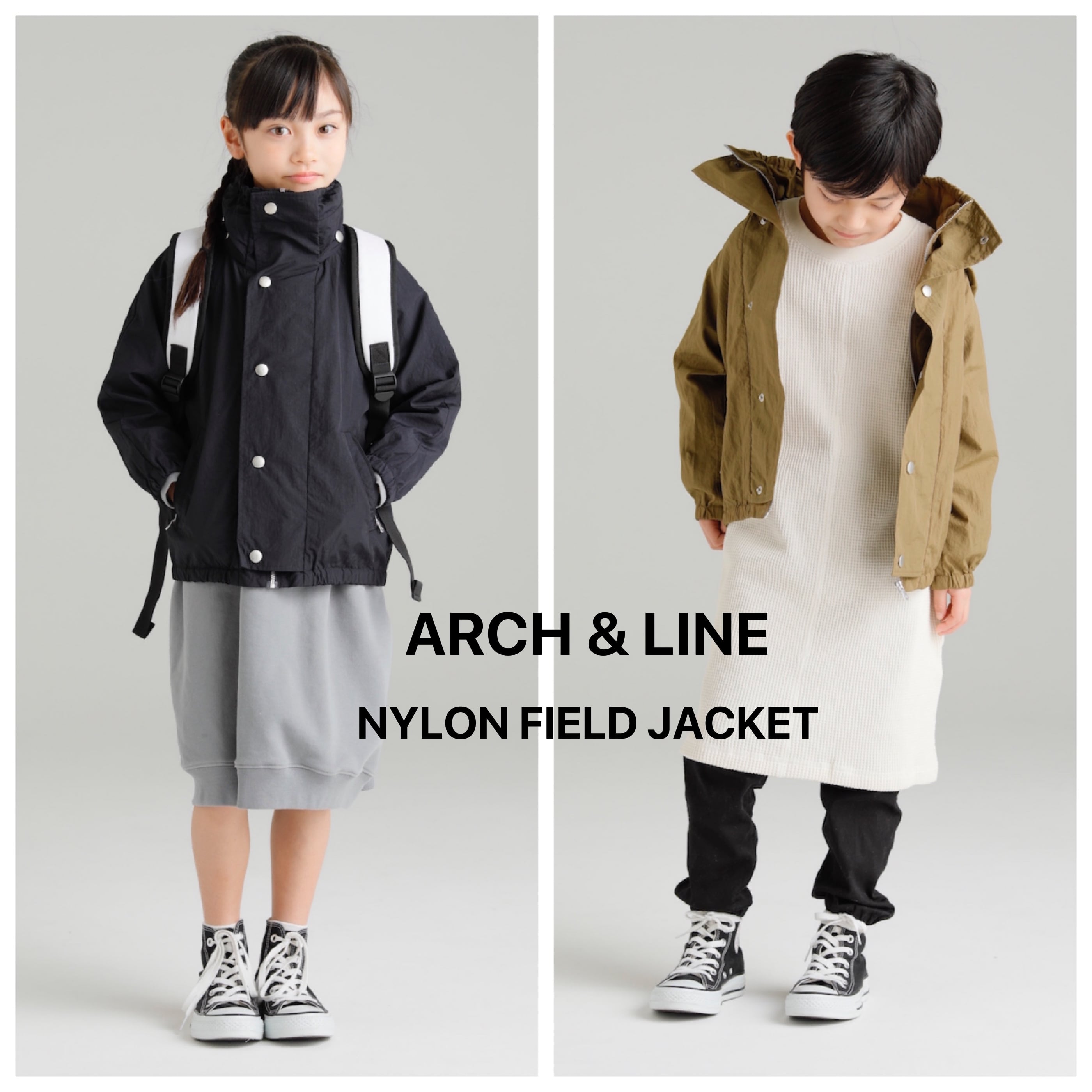 即納 】 ARCH&LINE NYLON FIELD JACKET ブルゾン ジャケット アウター ...