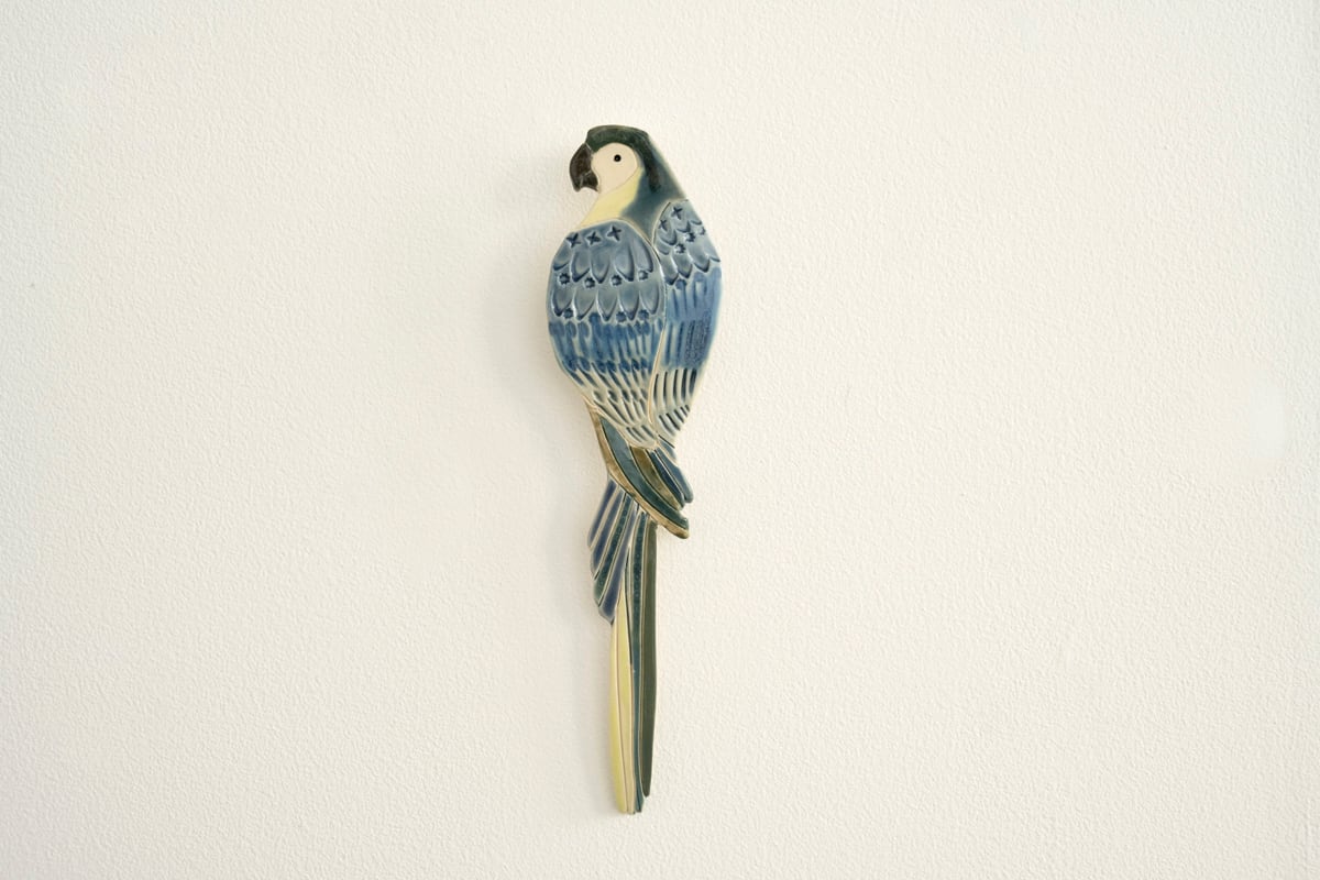 「コンゴウインコ」POTTERY STUDIO K 作＿24