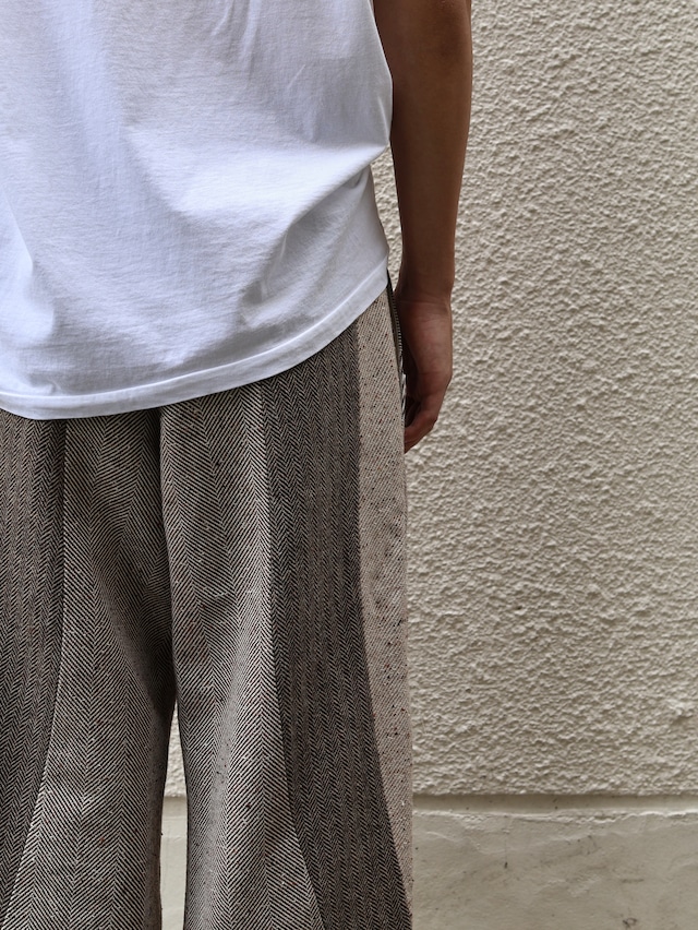 【26aw/joone joonam】herringbone adventure pants