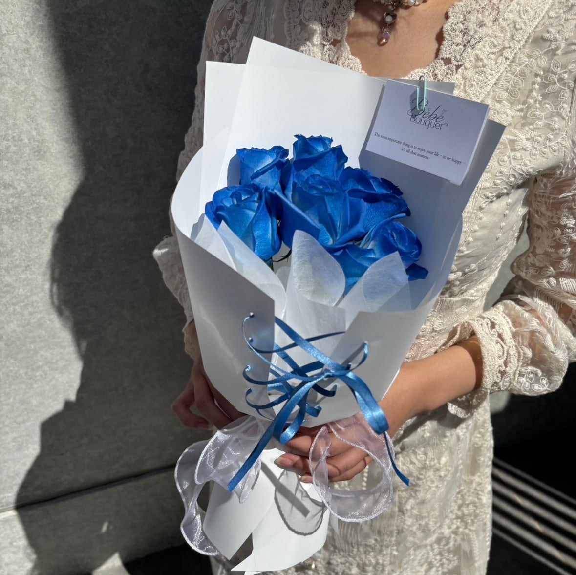 Rose♥︎Lace-up Bouquet | Bébé Bouquet