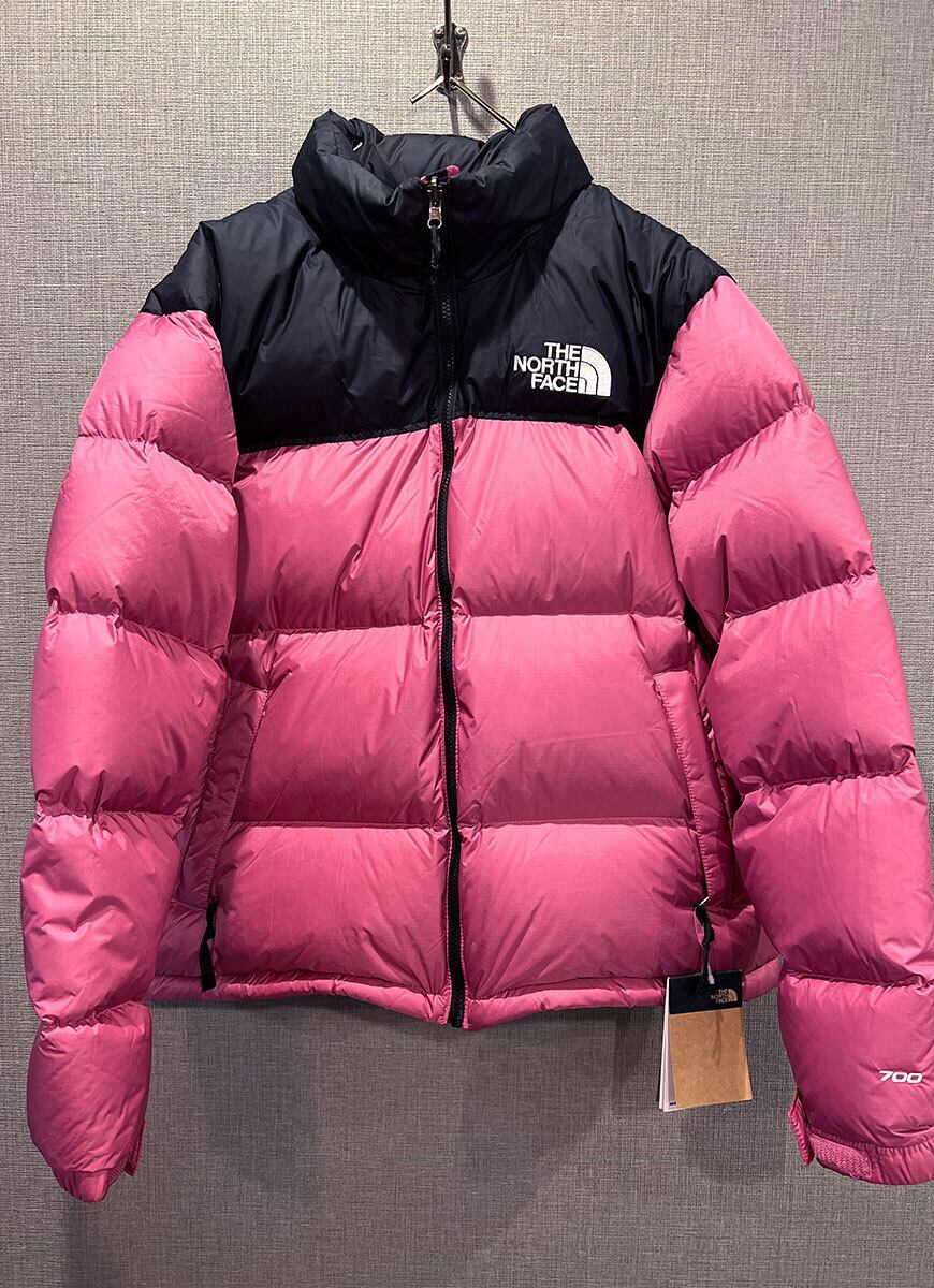 US企画 The North Face Men's 1996 Nuptse Down Jacket RED VIOLET ピンク | Nicoスニ