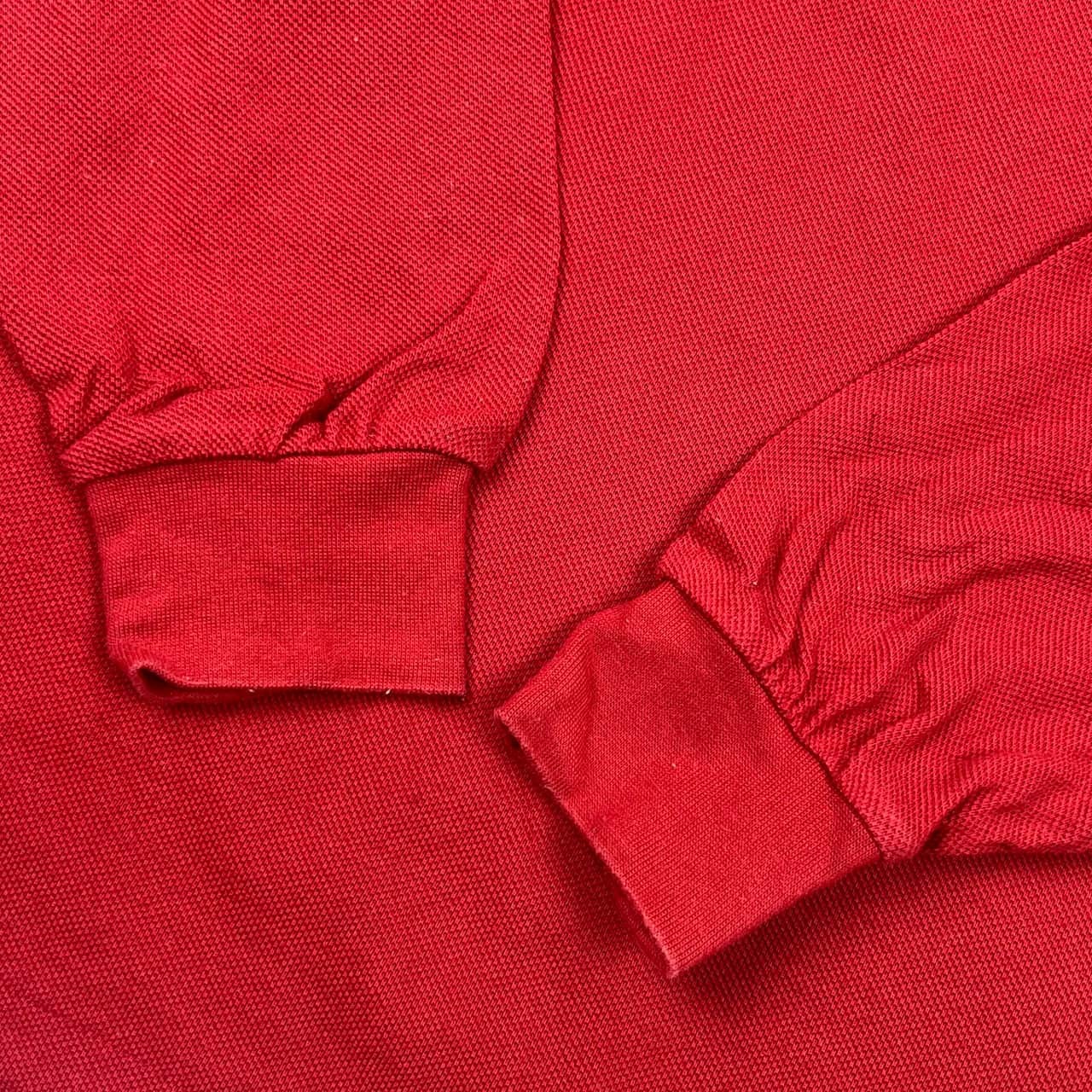 Honma 本間ゴルフ ホンマ 鹿の子 長袖 ポロシャツ レッド/レディース