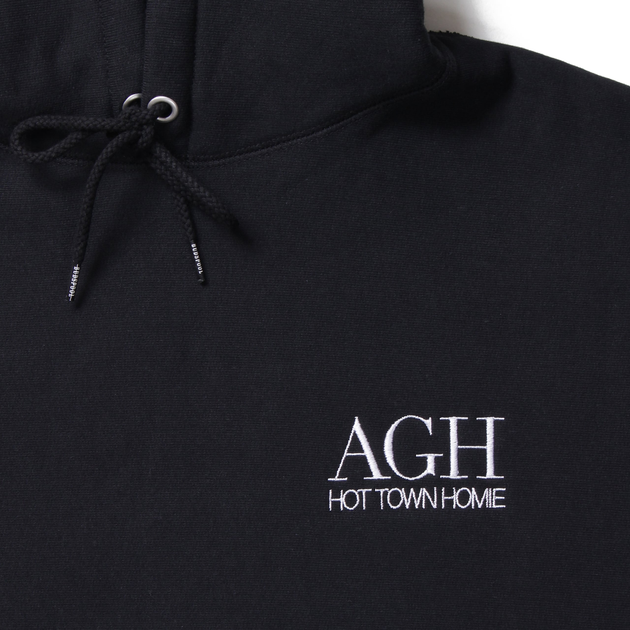 AGH LOGO HEAVY WEIGHT HOODED SWEAT SHIRT | hartwellspremium.com