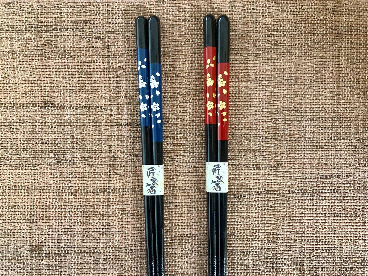 お得なアウトレット価格 日本製木箸 「光琳桜箸 」食洗器対応 送料無料