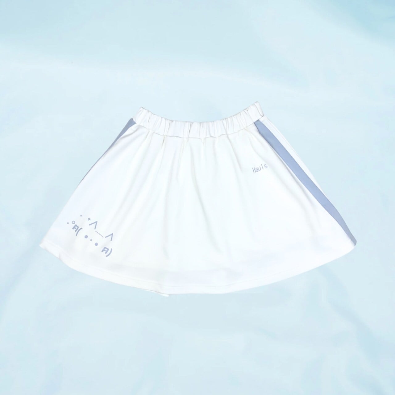 Hauls はうるず 顔文字ジャージスカートセットアップ 顔文字ジャージスカートせっとあっぷ | Hauls