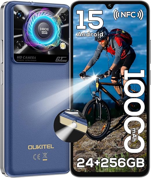 OUKITEL C60 PRO SIMフリー スマートフォン24GB+256GB Amazon.com: OUKITEL C60 PRO Android 15 Cell Phone Unlocked