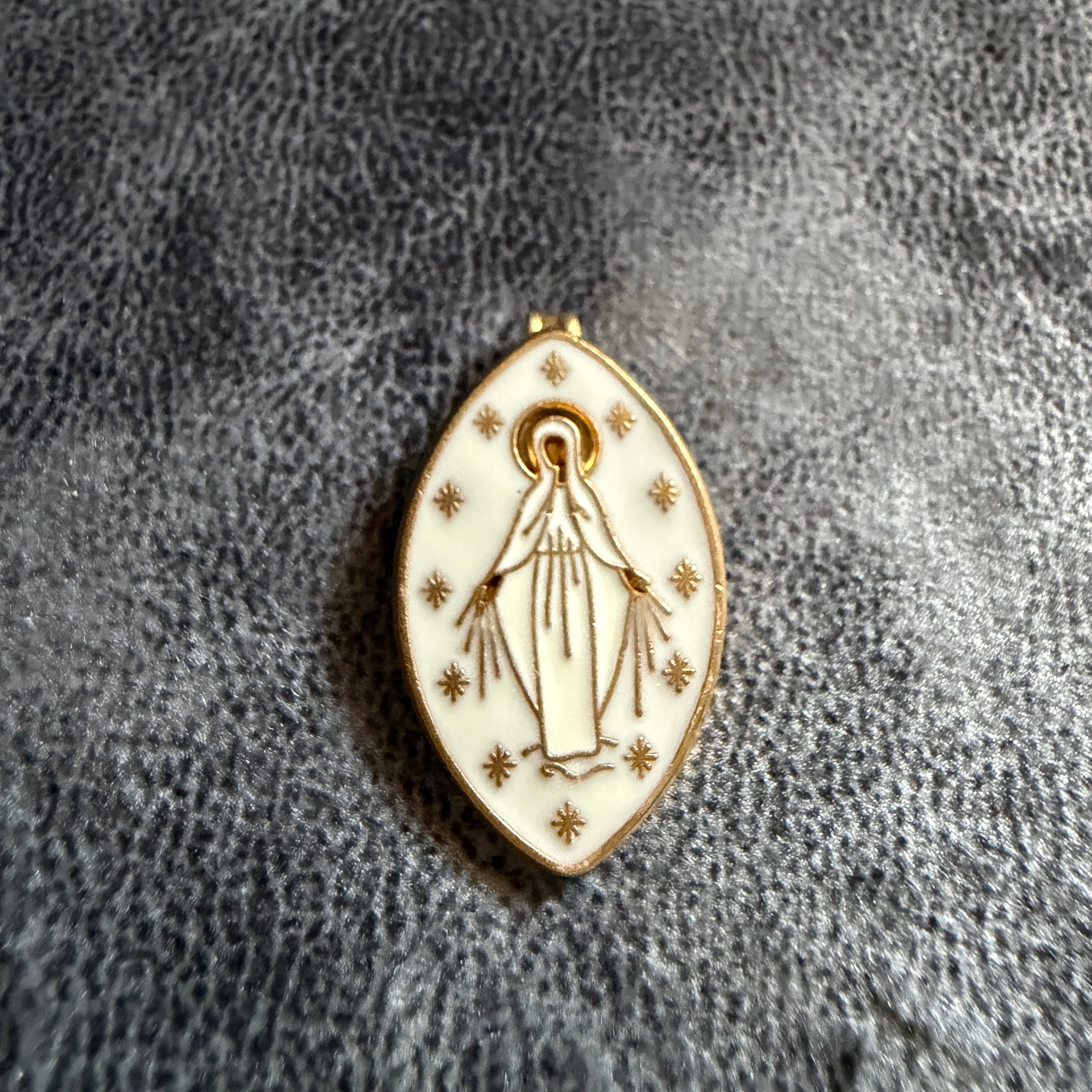 不思議のメダイ | Antique medaille Mary