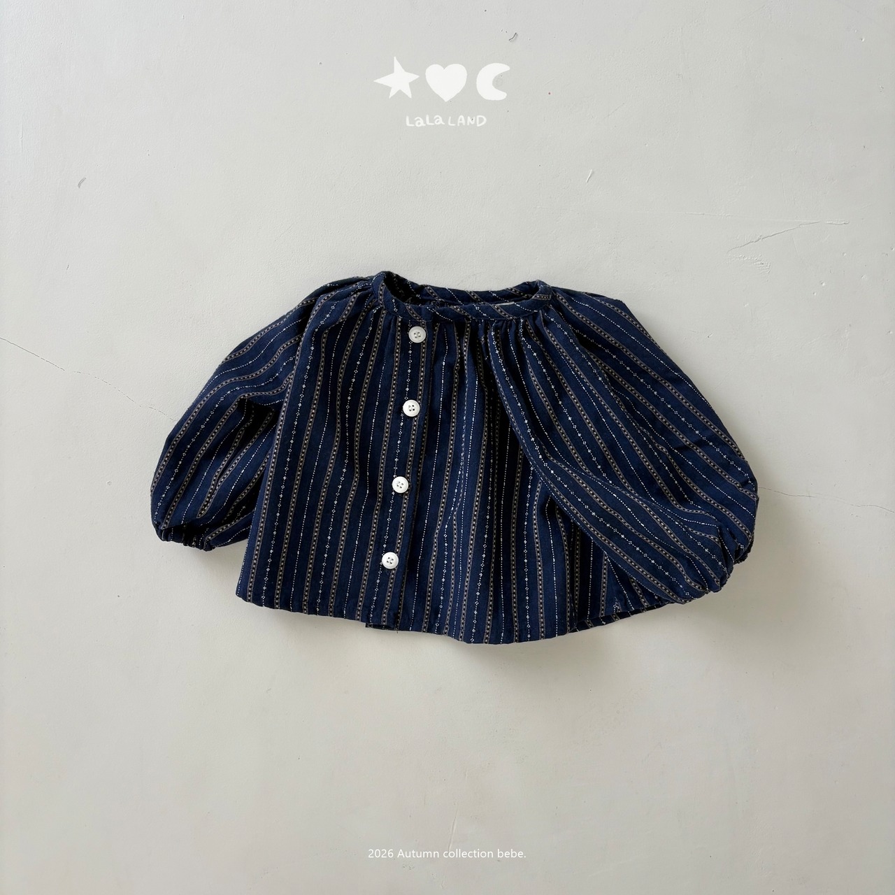 韓国子供服 / LALALAND / 26Autumn / ベベ エスニック ブラウス / 秋服 / ベビー *6M~18M*