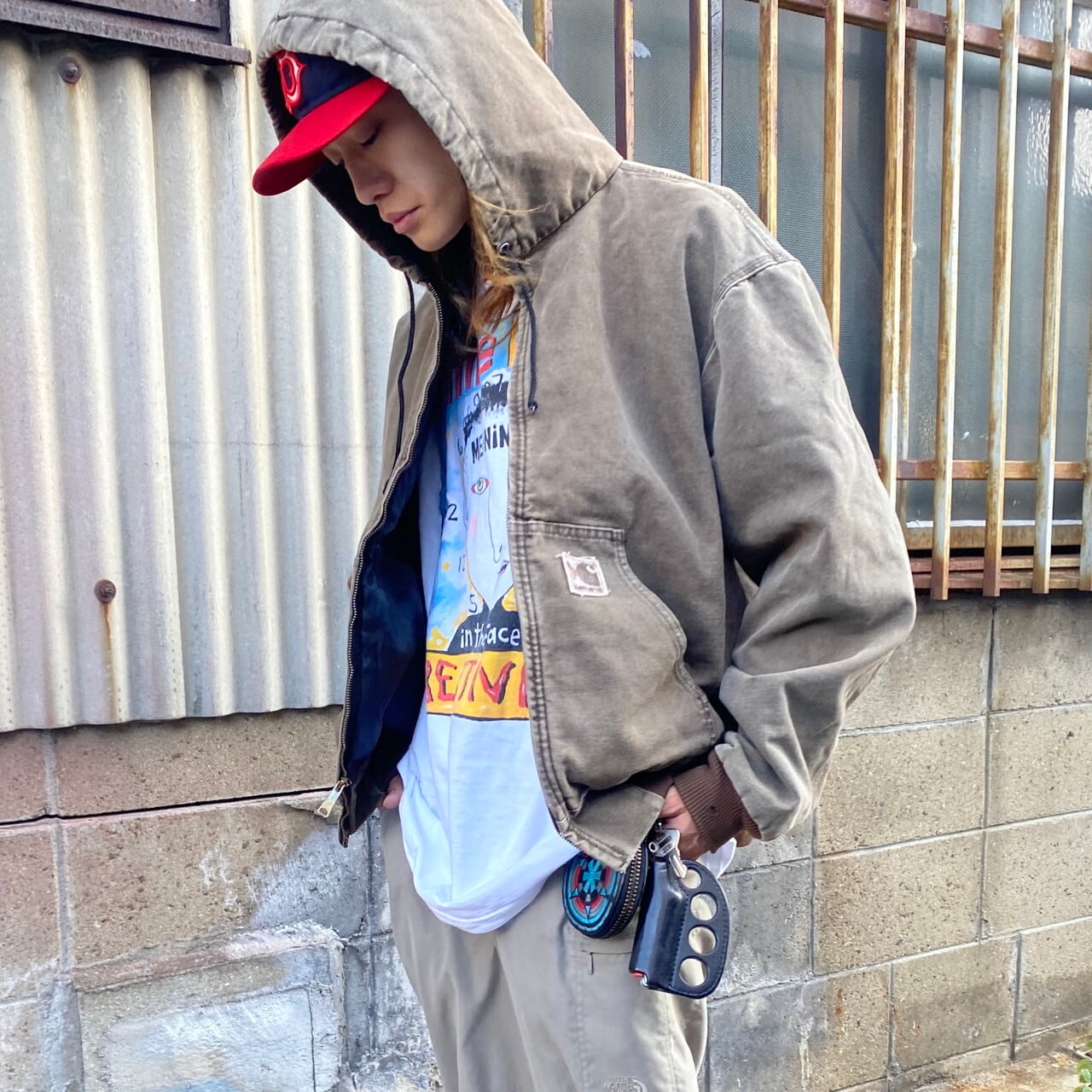 80年代 80s Carhartt カーハート アクティブジャケット ダック地 