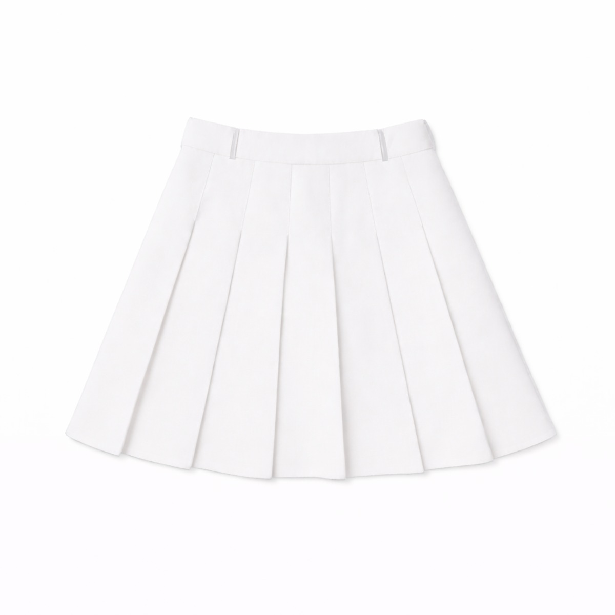 FLARE PLEATS SKIRT (OFF) | ENTI