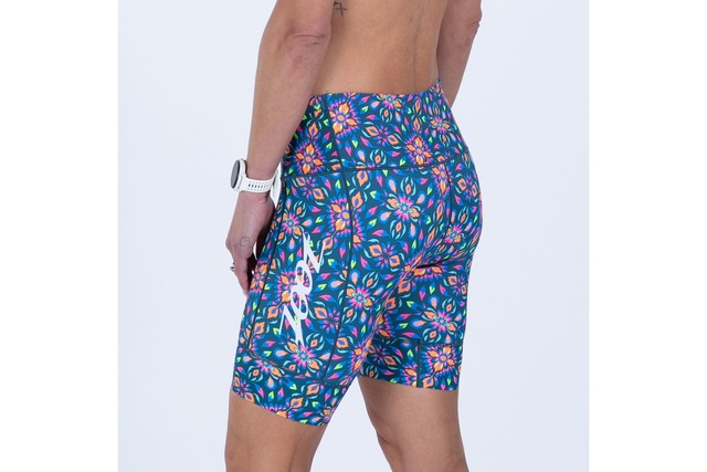 WOMEN TRI 8 SHORT (Kaleidoscope)トライアスロン セパレート トライショーツ トライパンツ ZFT23067