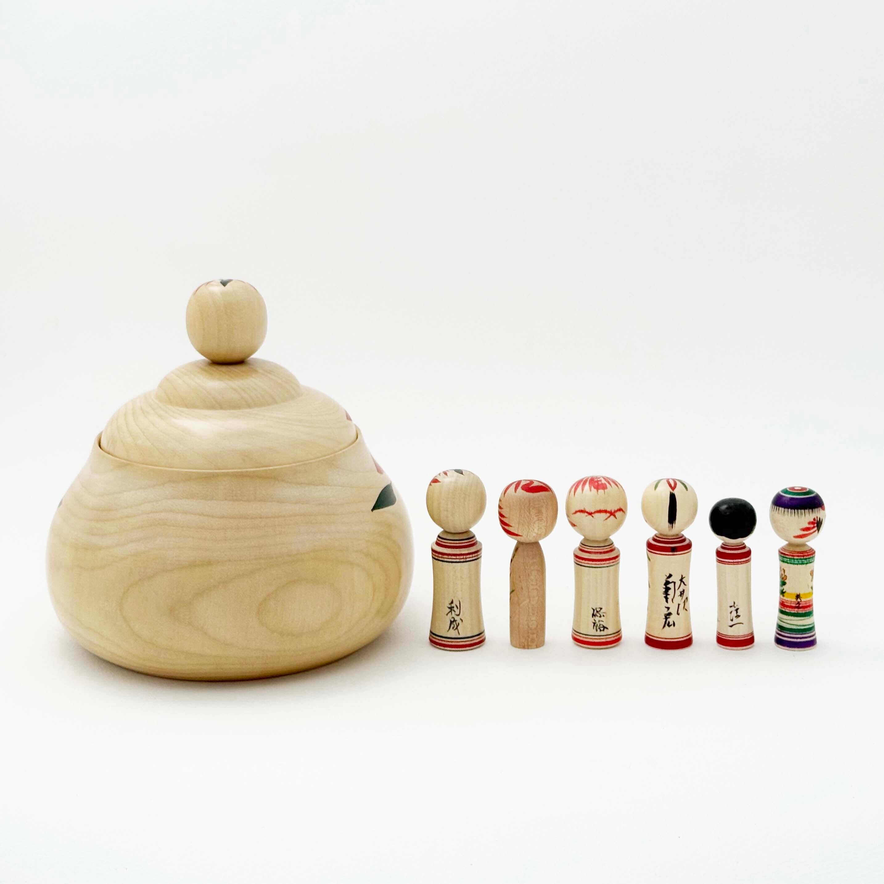 伝統えじこ美轆会有志 小寸こけし入り