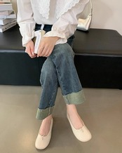 Round toe flat Shoes　T20330