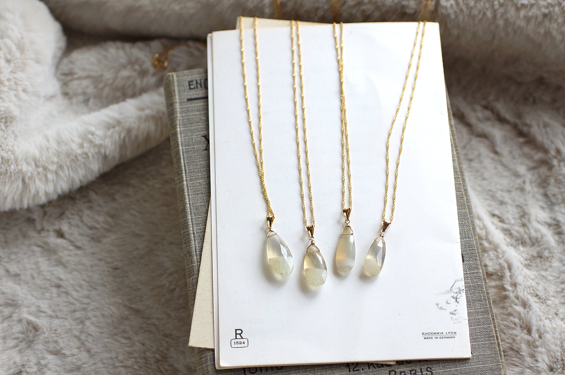 Necklace | Ruan aree │ 心に潤いを。天然石ジュエリーとマクラメ