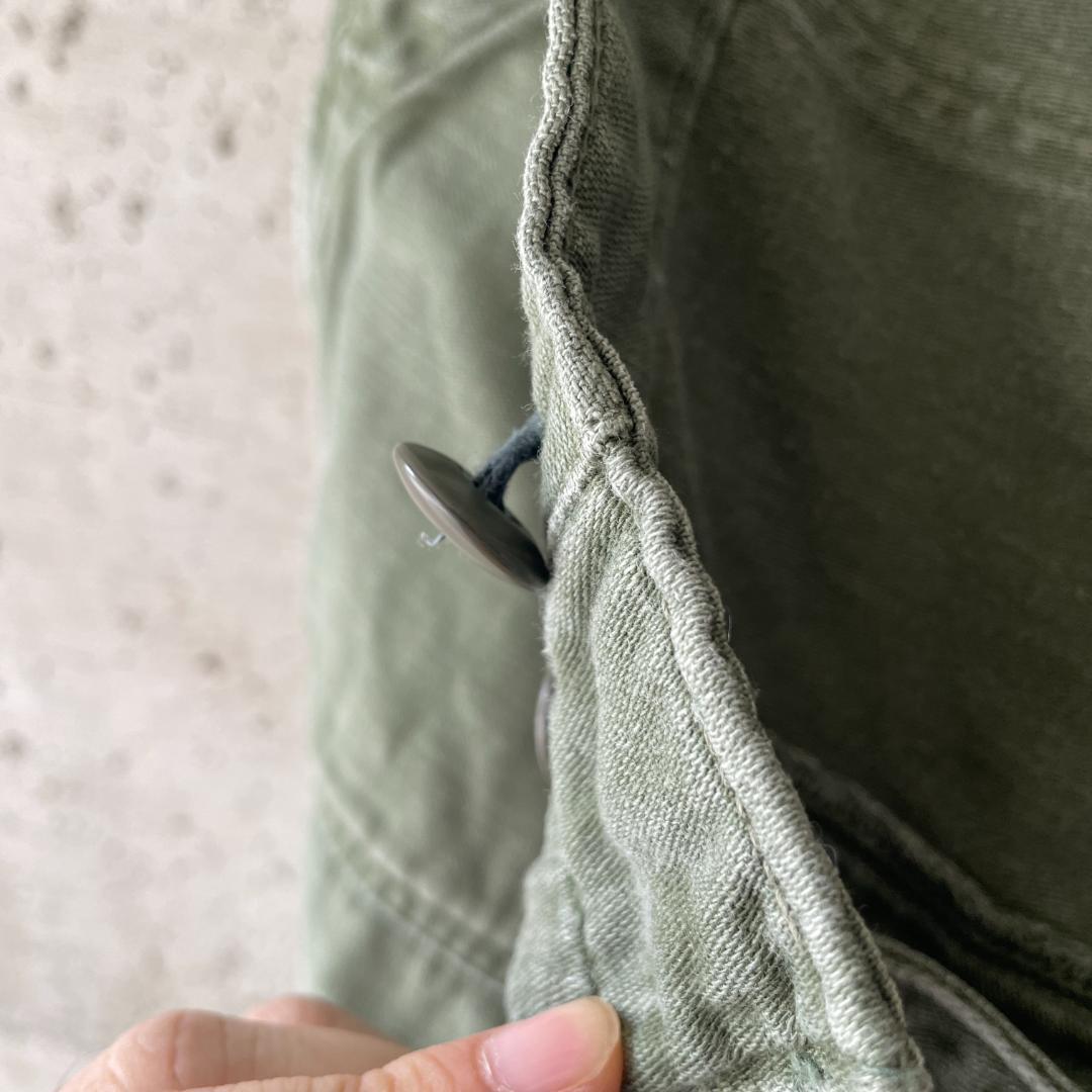 GD422 US ARMY 米軍 アメリカ軍 60s ベイカーパンツ OG107 US ARMY UTILITY TROUSERS OG-107 1960s W32 L33 MIL24042