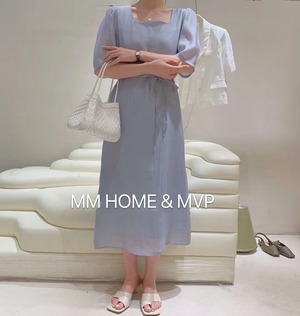 スクエアネックワンピース　AJ42441-6603