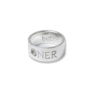 LONER [ RING with HOLE - SILVER925 ]