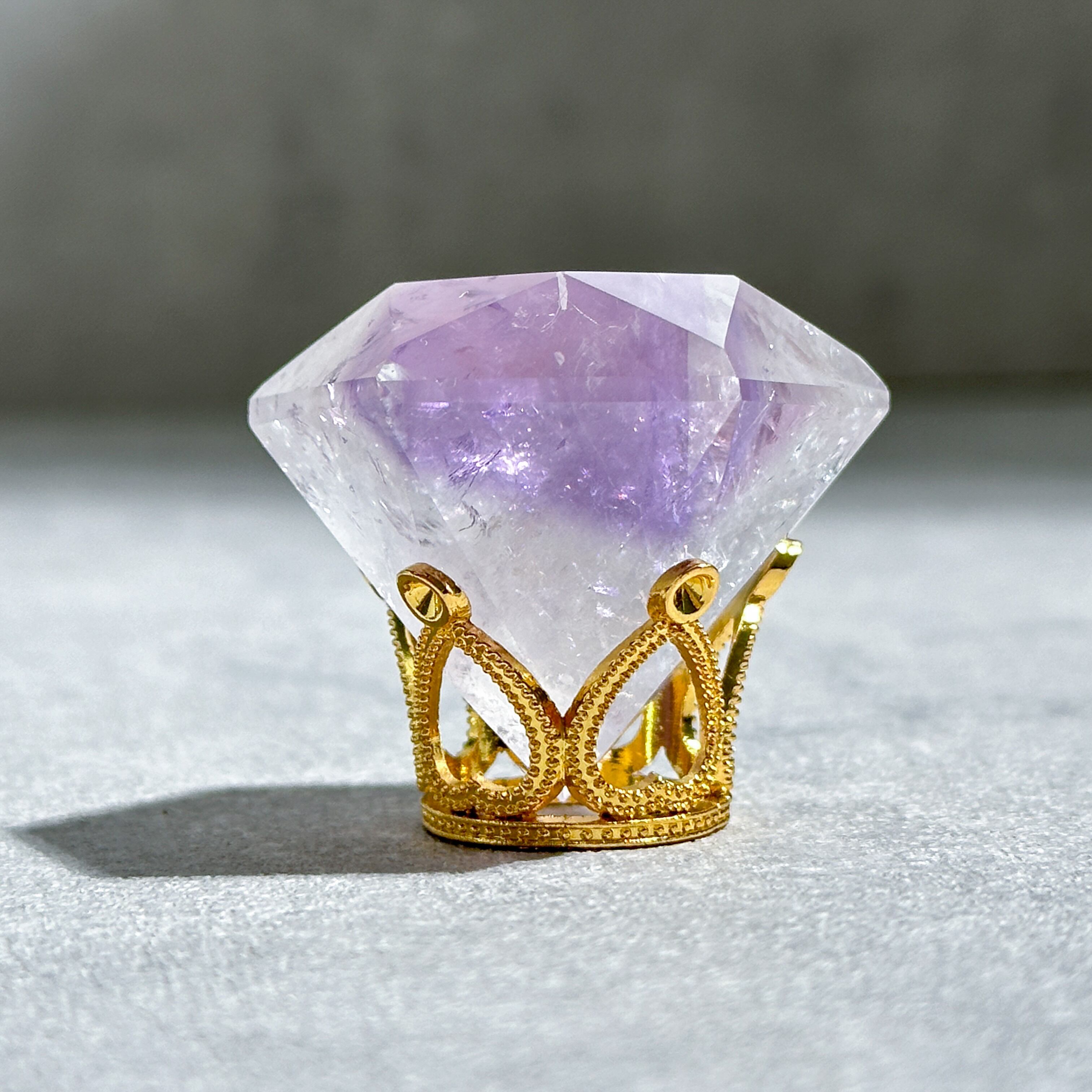 ファントムアメジスト ダイヤモンドカット21◇ Phantom Amethyst