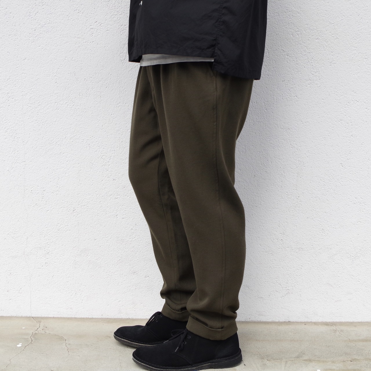 SAGE DE CRET   9/10 Length Two-Tuck Tapered Pants