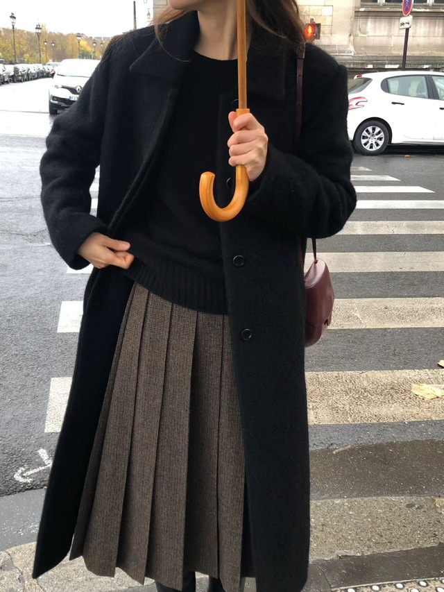 (OUNCE) marin cash cashmere round  knit / 3color