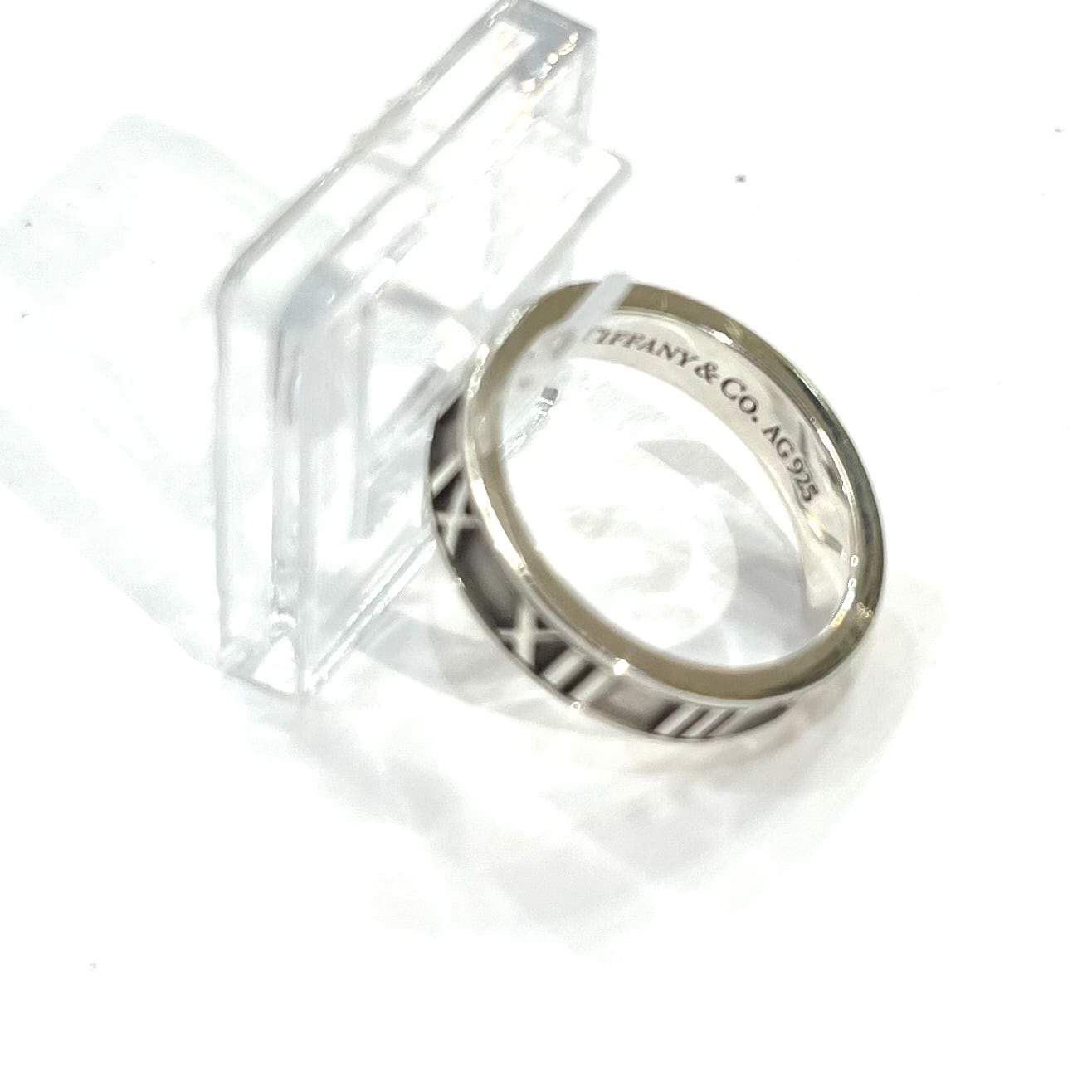 TIFFANY&CO】【8.5号】T2801 時を纏う シルバー925 9号アトラスリング