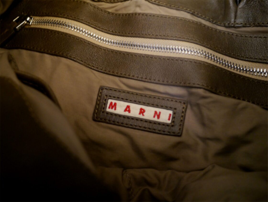 レア18万◇MARNI マルニ バッカリング ギャザーデザイン 2wayレザー 
