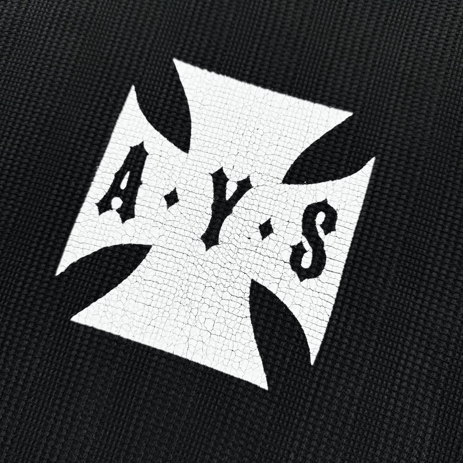 ASKYURSELFアスクユアセルフDestroyerCrossWaffleLS ASKYURSELF / DESTROYER CROSS WAFFLE LS | HOLICK