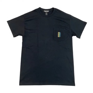 GRAPEVINE ASIA / BANNER POCKET TEE  / BLACK