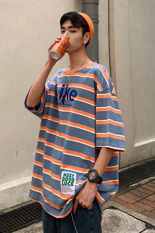 全2色 Tシャツ カットソー ボーダー カジュアル おしゃれ