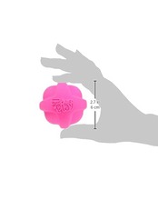 デュラプレイ ボール 犬用おもちゃ Sサイズ ネオンピンク | ハーツ(Hartz) | ラテックス素材 | ベーコンフレーバー | 投げて遊べる