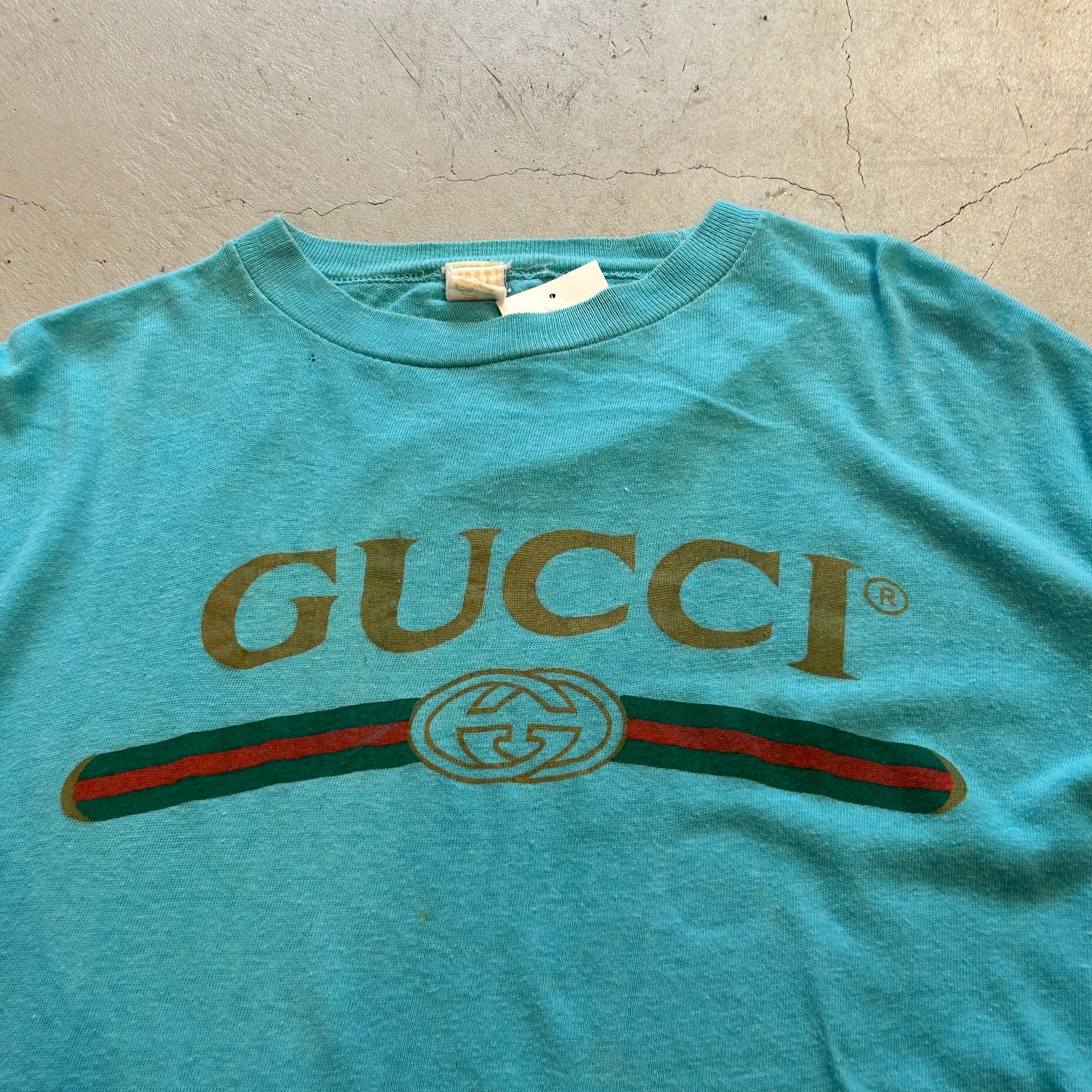 80s〜90s GUCCI bootleg t-shirt【高円寺店】 | What