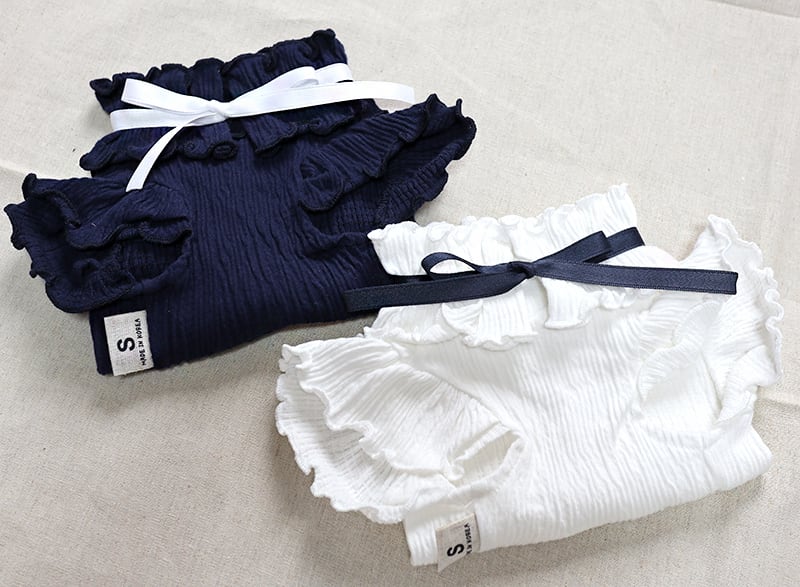 リボンフリルブラウス S ~ XL 2color  /  犬服 ドッグウェア 春夏 可愛い 犬の服 犬 猫 新作 小型犬 中型犬　top29