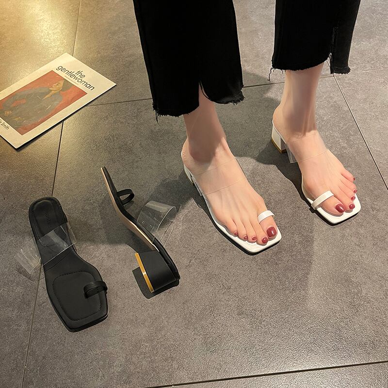 サマーレッドスタイルセット サンダルミュール 靴 シューズ 夏物 部族の婦人靴79819436054