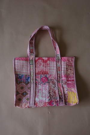 Patchwork Quilted Reversible Tote